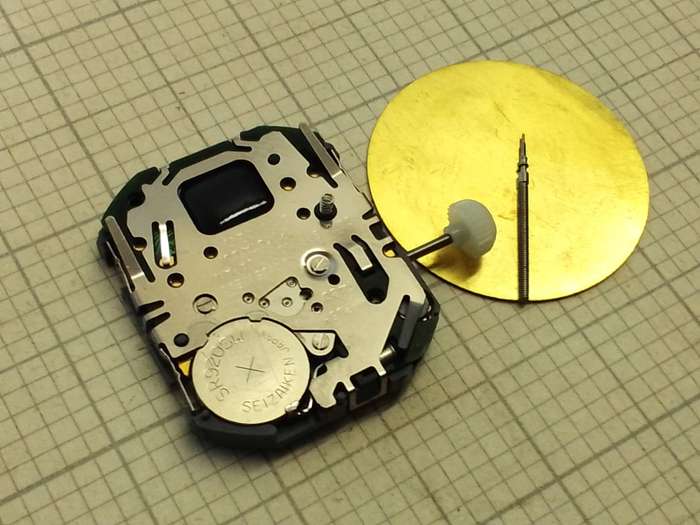 MIYOTA T480 digital/analogue quartz movement