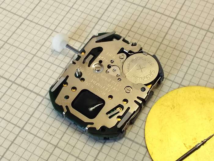 MIYOTA T480 digital/analogue quartz movement