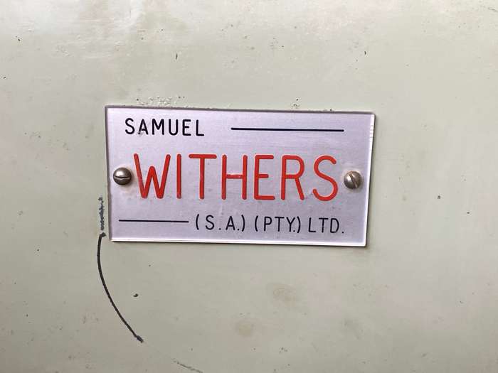 Samuel Withers vintage safe