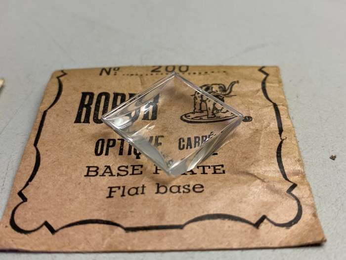 ROBUR - 20mm square watch crystal