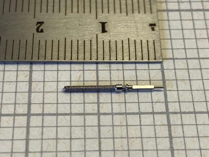 OMEGA -  crown stem for calibers 470 - 520 movement