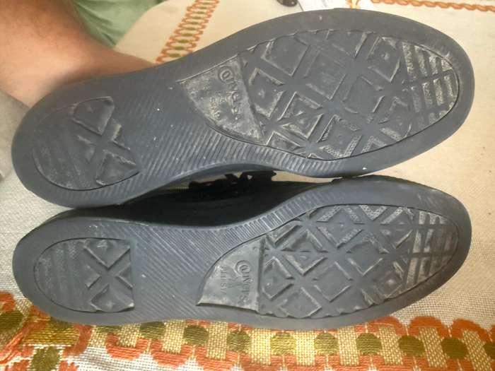 Converse All Star Low Black UK7.5 Used