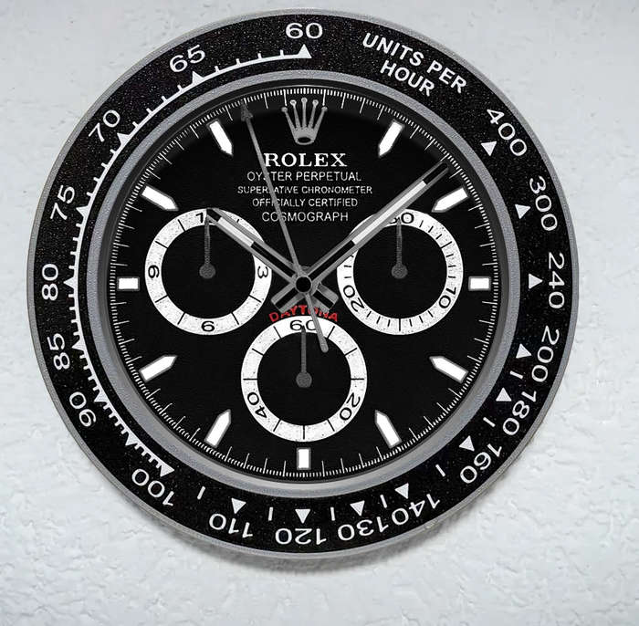 Rolex Daytona  - Fan Art Wall Clock