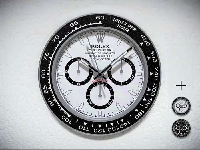 Rolex Daytona  - Fan Art Wall Clock