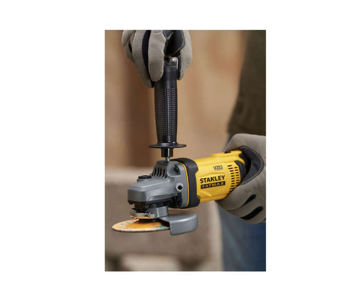 Stanley 18v Fatmax V20 Cordless Angle Grinder and TLM99 Laser Measurer