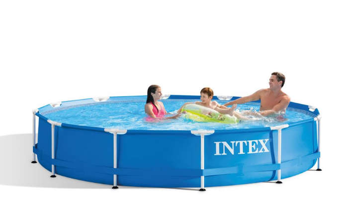 Intex Metal Frame Pool Set (with 220-240V Filter Pump)