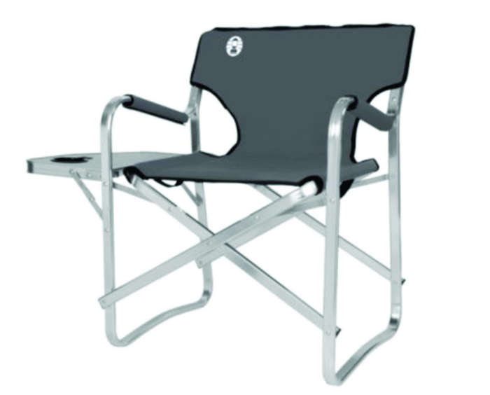 Coleman - Deck Chair With Table Aluminum -