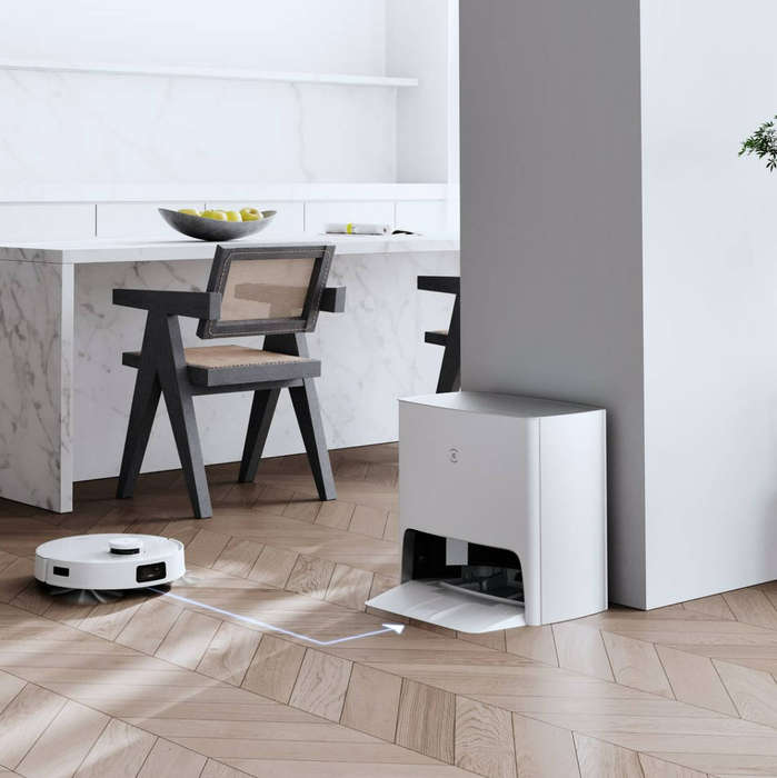 Ecovacs DEEBOT T10 TURBO Robot Vacuum Cleaner - 3000Pa, 260min Runtime, AI