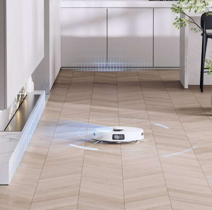 Ecovacs DEEBOT T10 TURBO Robot Vacuum Cleaner - 3000Pa, 260min Runtime, AI