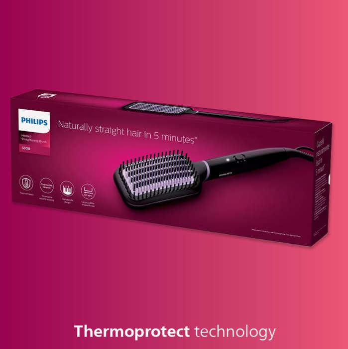 Philips StyleCare Heated Straightening Brush