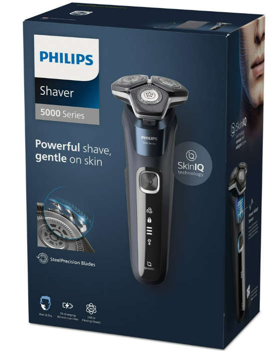 Philips 5000 Series Wet & Dry Electric Shaver with SkinIQ