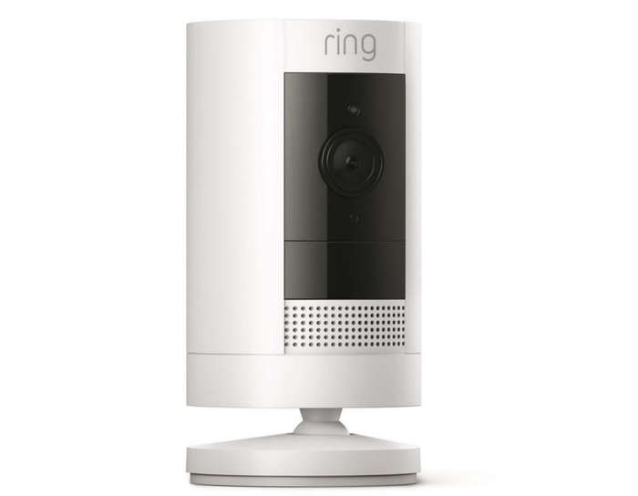 Ring Stick Up Cam Battery | 1080HD Video | Works with Alexa