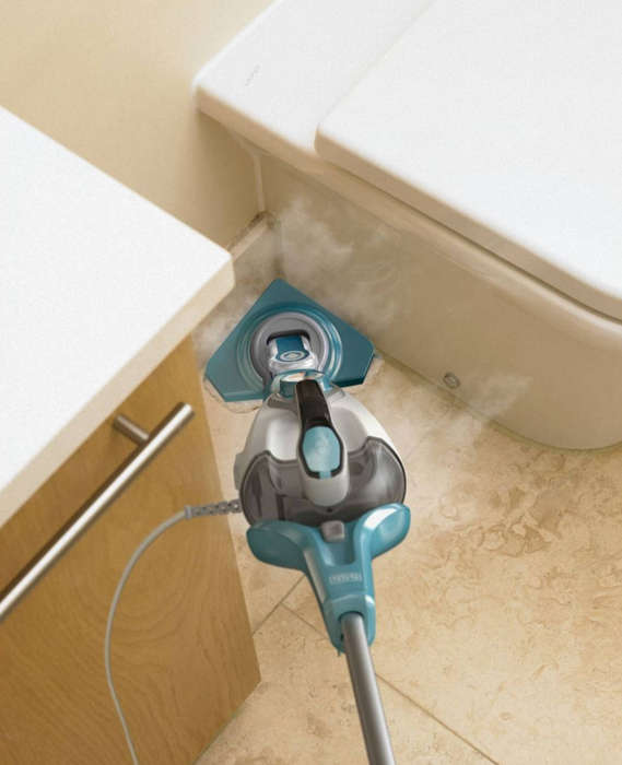 BLACK+DECKER 1600W steam-mop + Delta Head + 7 Accessories