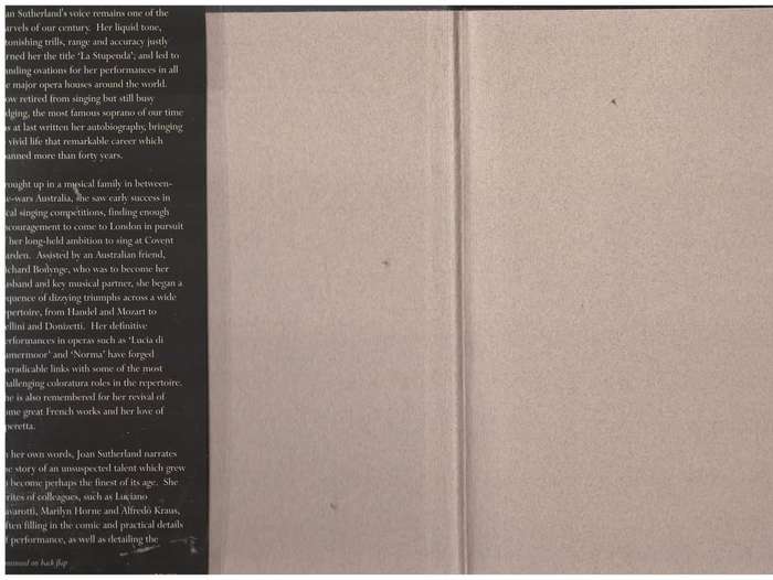 A Prima Donna`s Progress: The Autobiography of Joan Sutherland