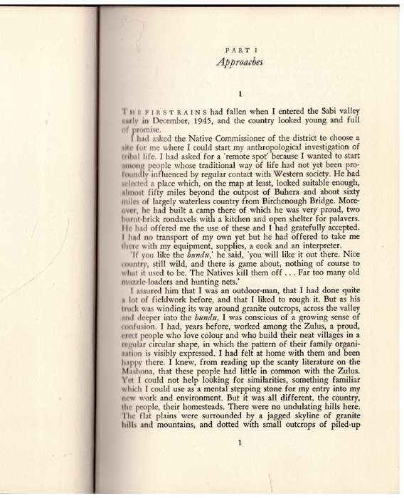 African Interlude  --  J. F. Holleman