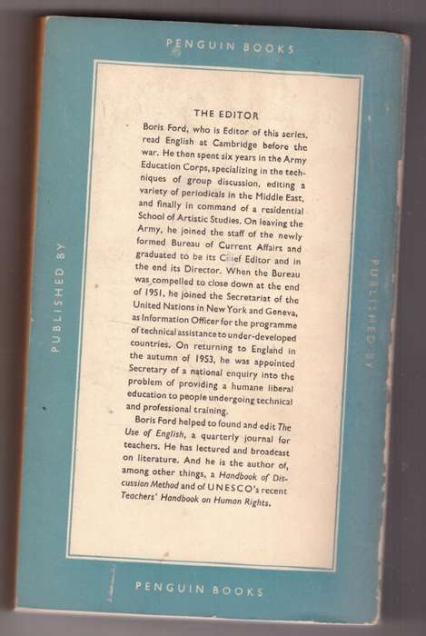 A Guide to English Literature #1: The Age of Chaucer  --  Boris Ford [Editor]