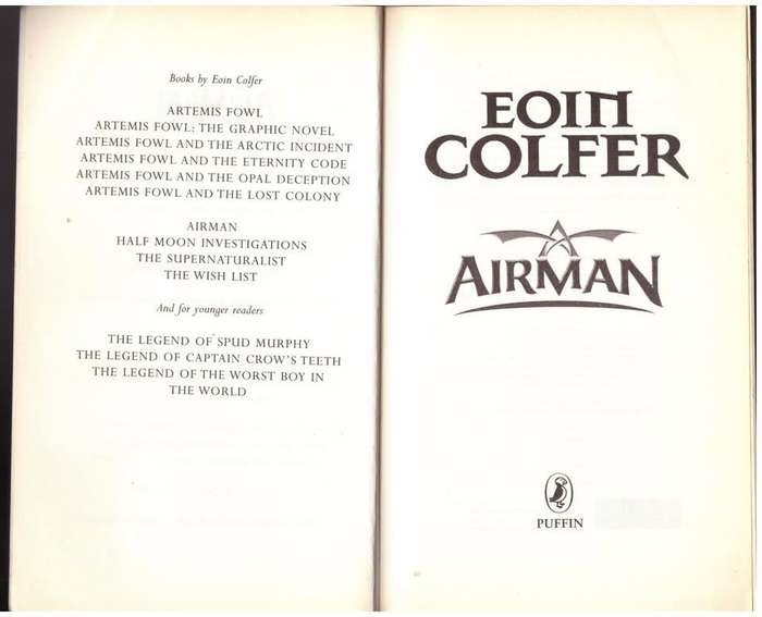 Airman -- Eoin Colfer