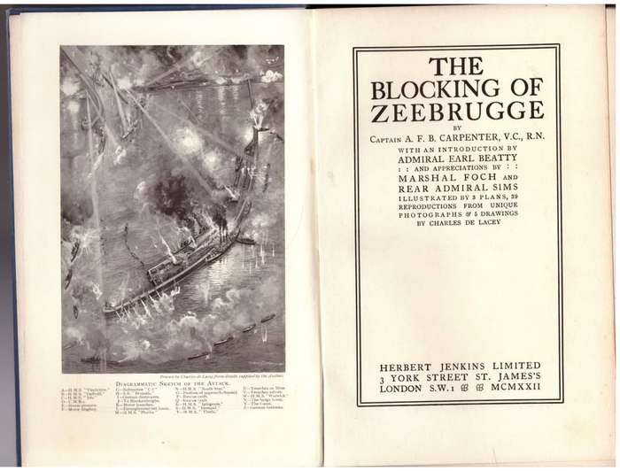 The Blocking of Zeebrugge  -- Captain A. F. B. Carpenter