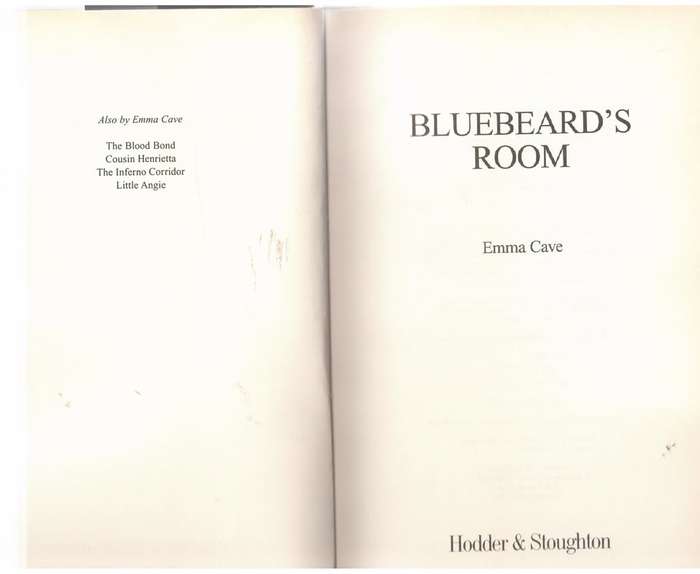 Bluebeard's Room -- Emma Cave