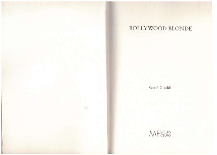 Bollywood Blonde  -  Gené Gualdi