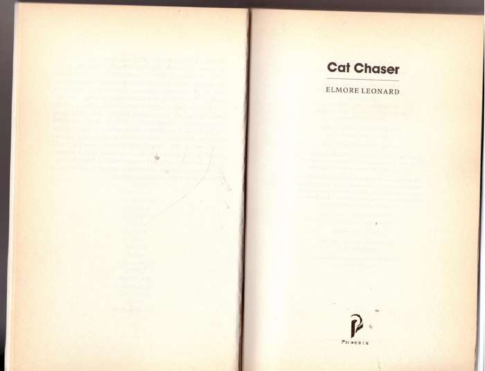 Cat Chaser - Elmore Leonard