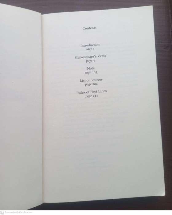 A Choice of Shakespeare's Verse -- Ted Hughes [Compiler]