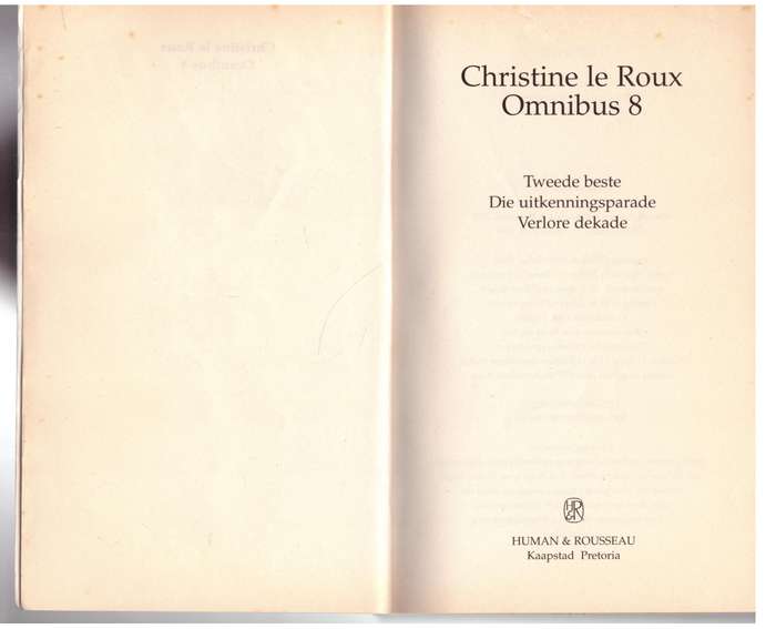 Christine le Roux Omnibus 8