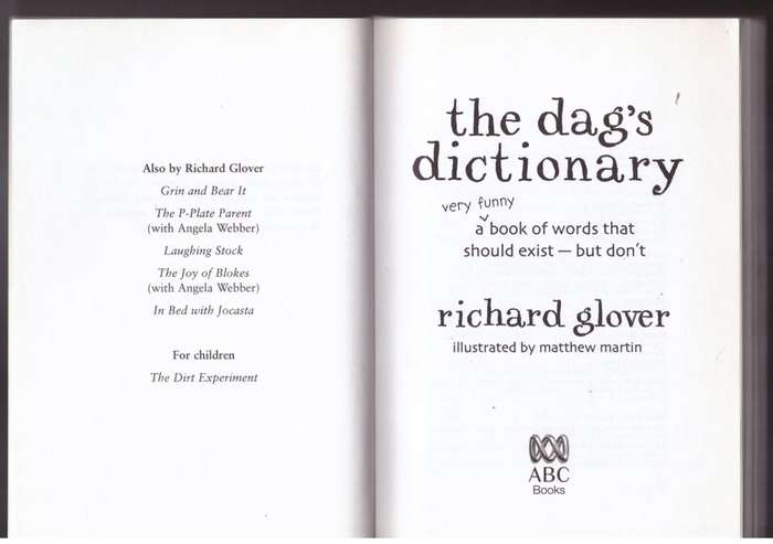 The Dag's Dictionary -- Richard Glover