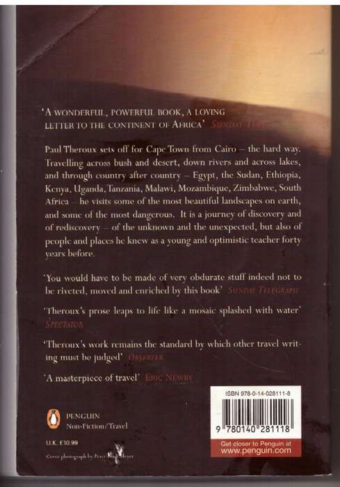 Dark Star Safari: Overland from Cairo to Cape Town -- Paul Theroux
