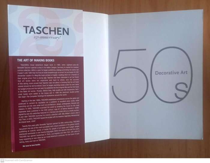 Decorative Art 50s (Taschen 25 Anniversary: Decorative Arts Series)--  Charlotte & Peter Fiell