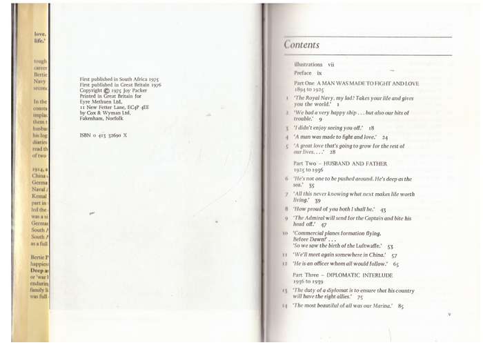 Deep as the Sea  --  Joy Packer