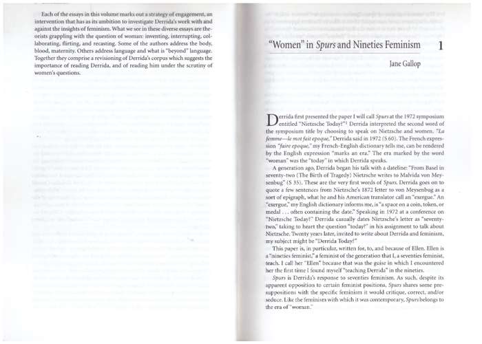 Derrida and Feminism: Recasting the Question of Woman - Ellen Feder, Mary C. Rawlinson, Emily Zaki