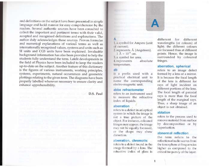 Dictionary Of Physics -- Patric Adams