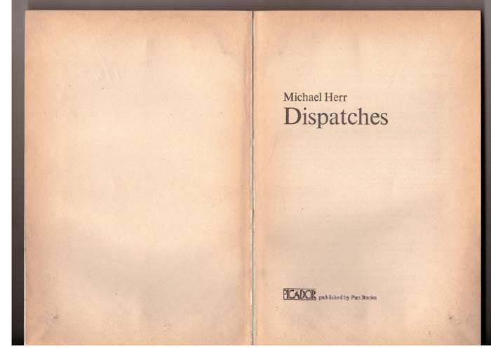 Dispatches - Michael Herr