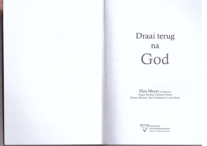 Draai Terug na God - Elza Meyer