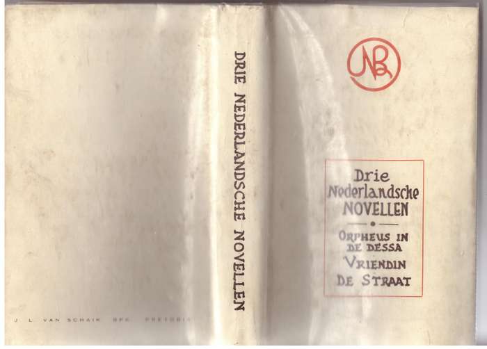 Drie Nederlandsche Novellen: Orpheus in de dessa, Vriendin, De Straat