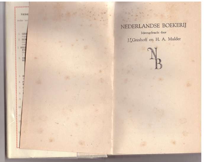 Drie Nederlandsche Novellen: Orpheus in de dessa, Vriendin, De Straat