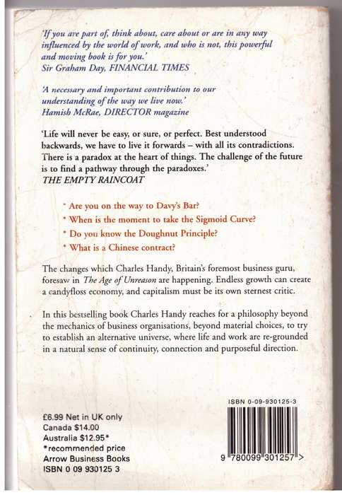 The Empty Raincoat: : Making Sense of the Future  --  Charles Handy