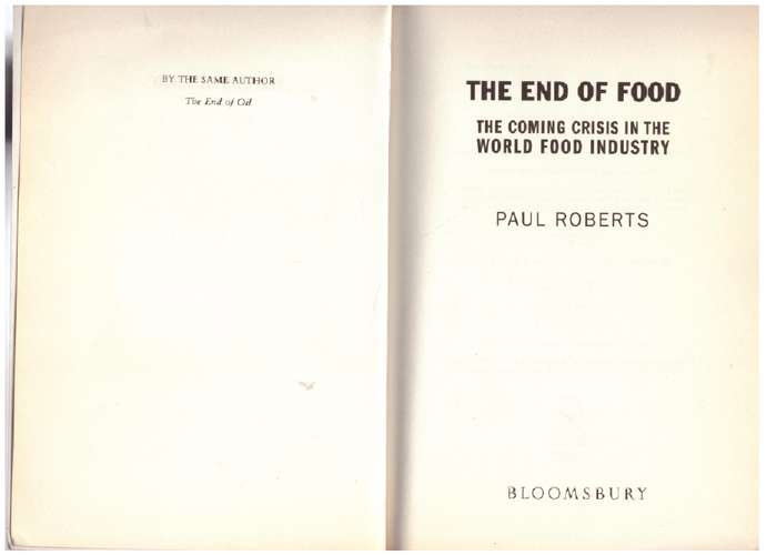 The End of Food - Paul Roberts