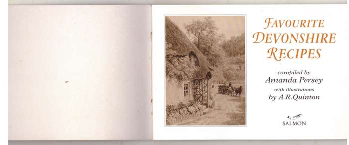 Favourite Devonshire Recipes  --  Amanda Persey [Compiler]