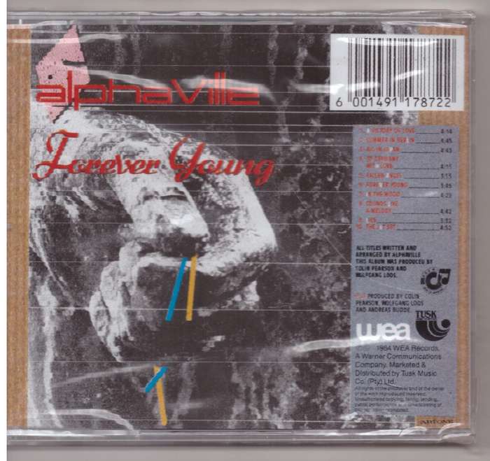 Alphaville  Forever Young (CD) **SEALED**