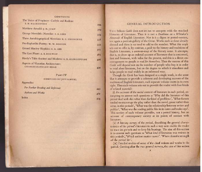 A Guide to English Literature #6: From Dickens to Hardy -- Boris Ford [Editor]