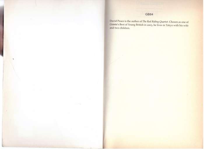 GB84 -- David Peace