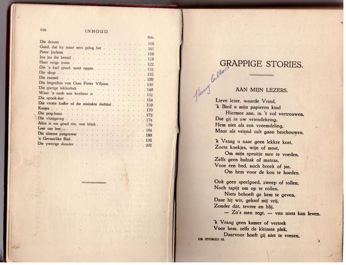 Grappige stories en andere versies, Derde Bundel -- Melt J. Brink