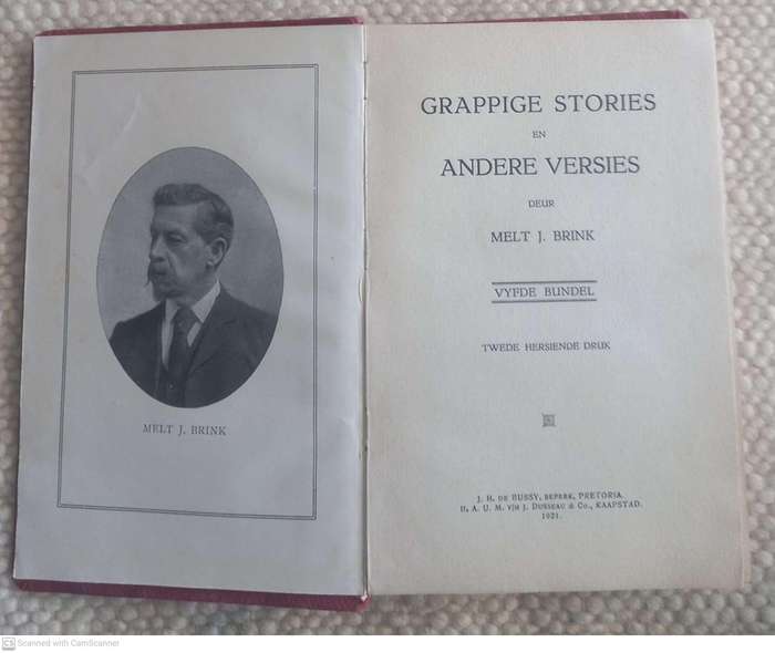 Grappige stories en andere versies, Vijfde druk Bundel -- Melt J. Brink