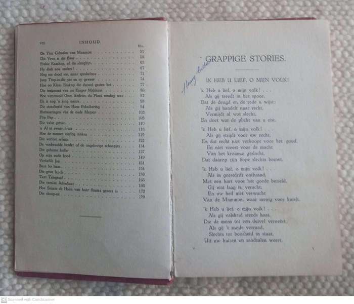 Grappige stories en andere versies, Vijfde druk Bundel -- Melt J. Brink