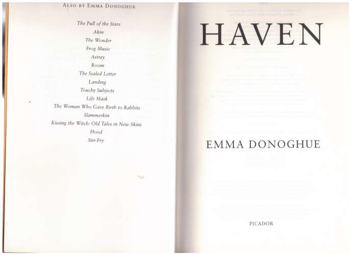 Haven - Emma Donoghue
