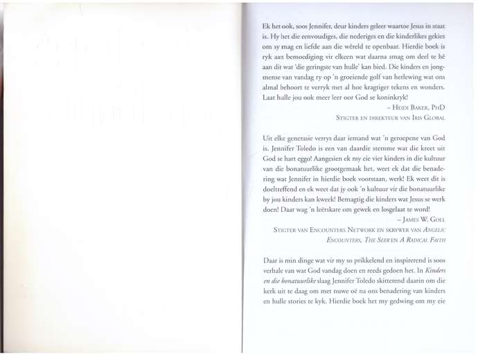 Kinders En Die Bonatuurlike - Jennifer Toledo