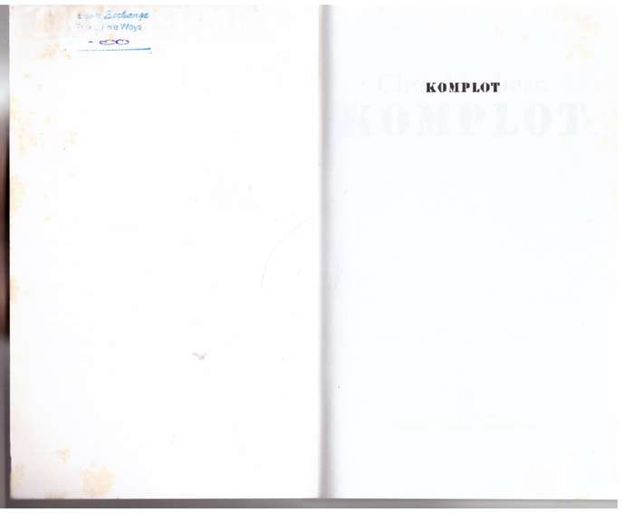 Komplot - Chris Moolman