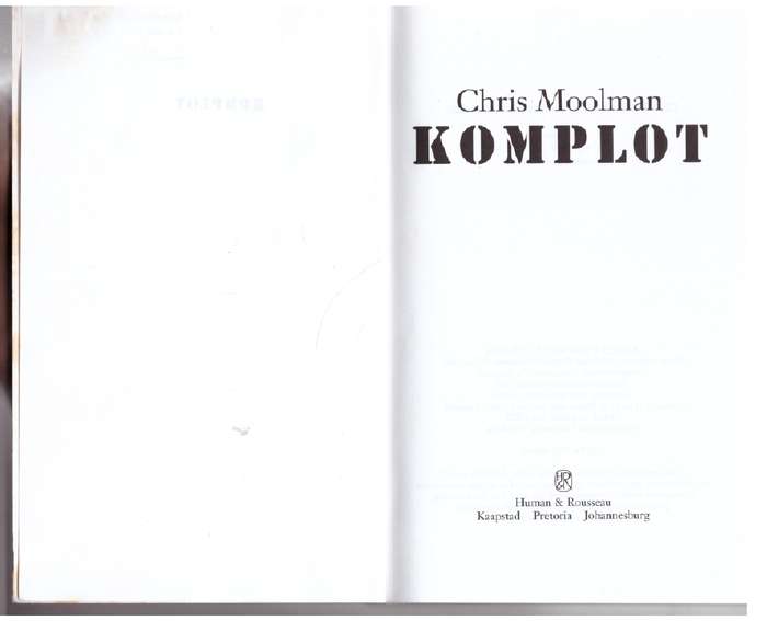 Komplot - Chris Moolman